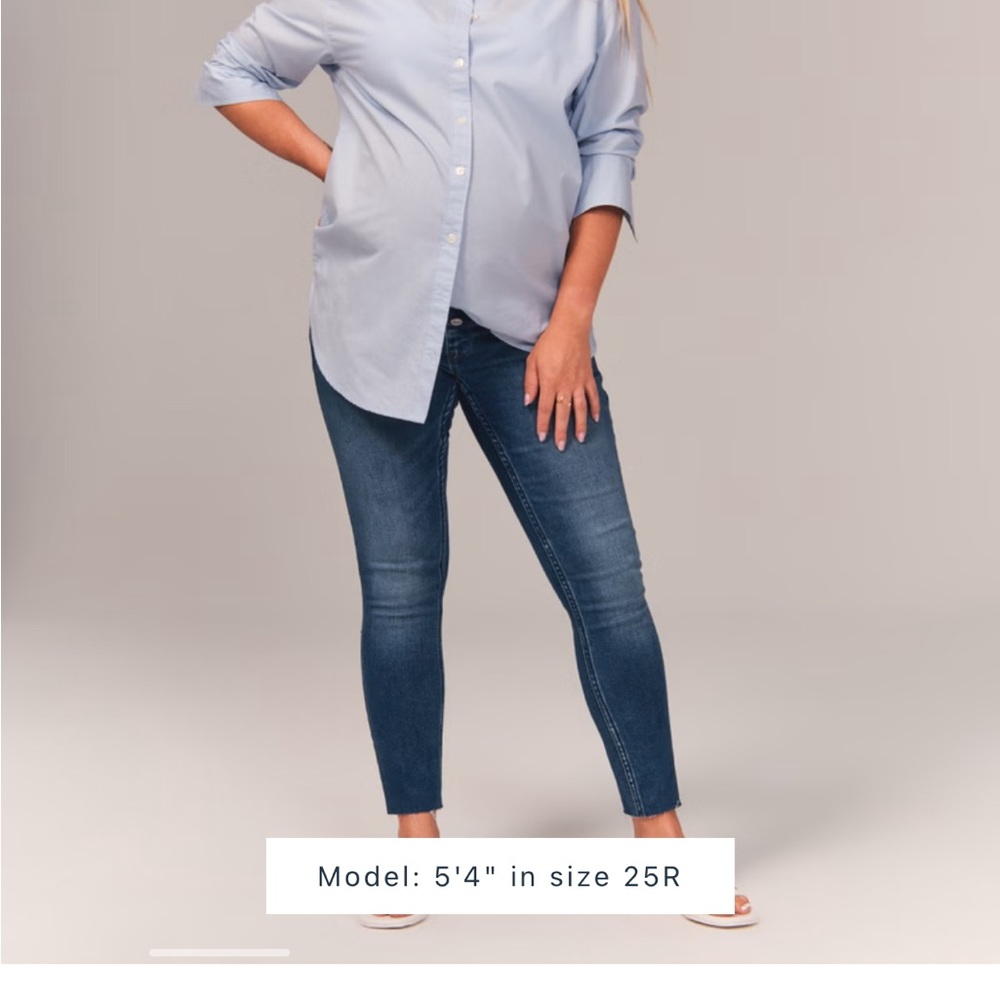 Abercrombie and Fitch maternity jeans